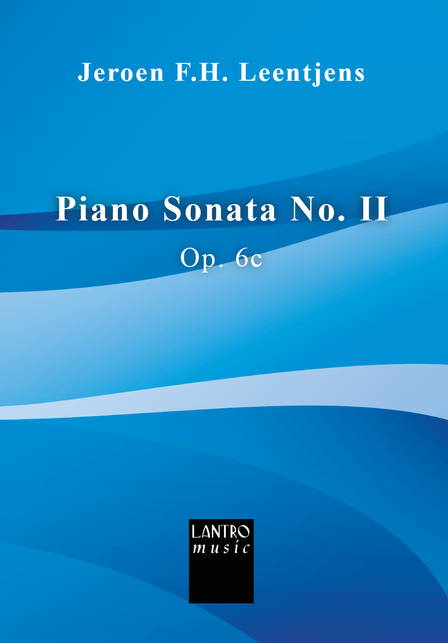 Piano Sonata No. II opus 6c - cover